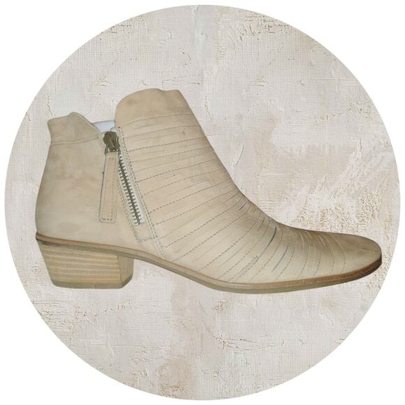 Paul Green Malibu Slice Ankle Boots in Truffle Nubuck Womens US 8 EU 5.5 - Picture 1 of 6